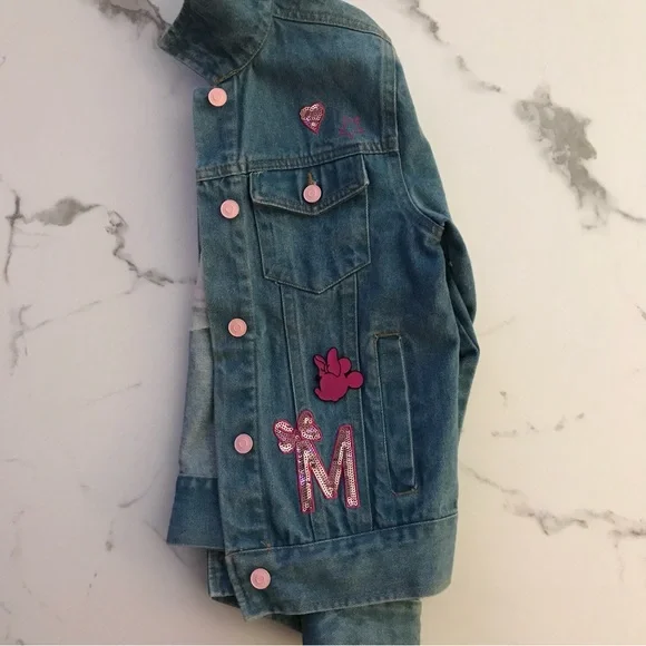 Disney Minnie, Mouse, Jean Jacket